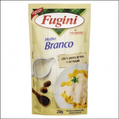 Molho Branco Fugini Sachê 250g