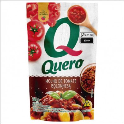 Molho de Tomate Quero Bolonhesa Sache 240g