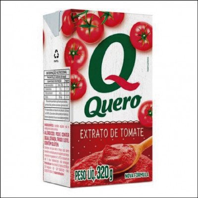 Extrato de Tomate Quero 320g