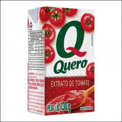 Extrato De Tomate Quero 130g