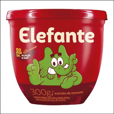 Extrato de Tomate Elefante Tradicional 300g