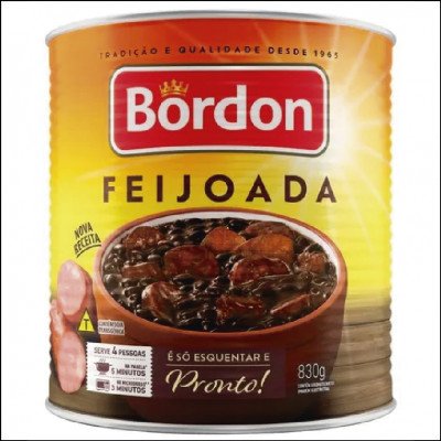 Feijoada Bordon Lata 830g