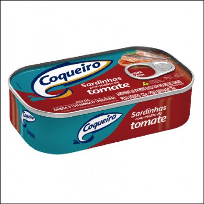 Sardinha com Molho de Tomate Coqueiro 125g