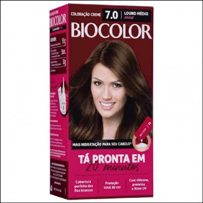 Tintura Biocolor Louro Médio 7.0