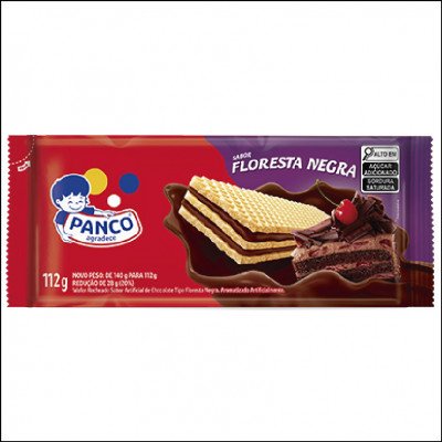 Wafer Panco Floresta Negra 140g