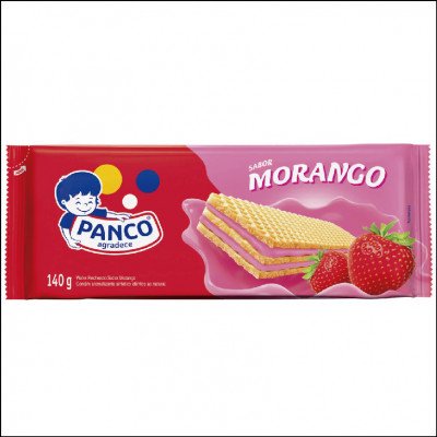 Wafer Panco Morango 140g
