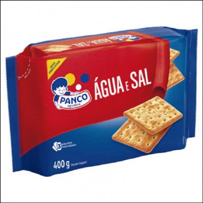 Biscoito Panco Água e Sal 400g