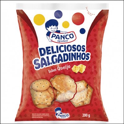 Biscoito Panco Deliciosos Salgadinhos Sabor Queijo 500g