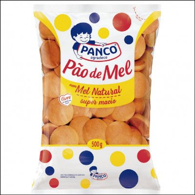 Pão de Mel Panco Natural 500g