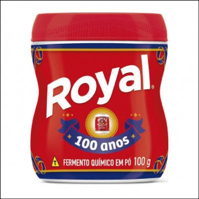 Fermento Royal em Pó Químico 100g