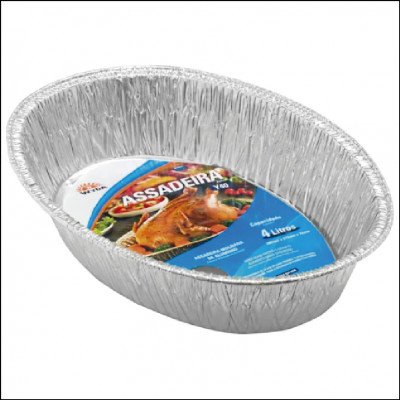 Assadeira Wyda de Alumínio 4Litros