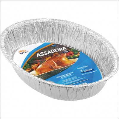 Assadeira Wyda de Alumínio 7Litros