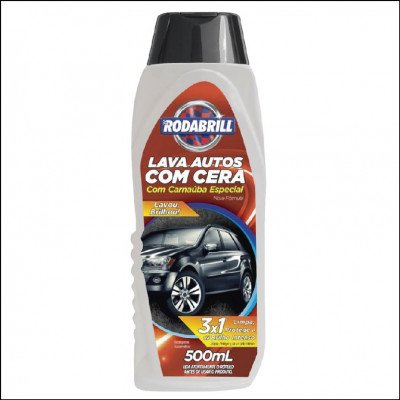 Lava Autos com Cera Rodabrill 500ml