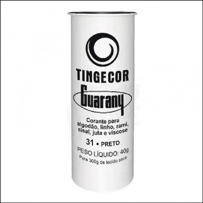Tingecor Guarany Preto 40g