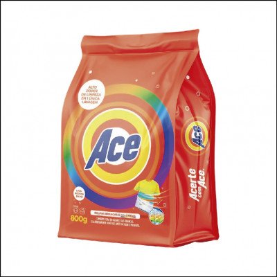 Sabão em Pó Ace 800g