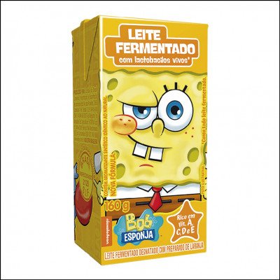 Leite Fermentado Elegê Bob Esponja 160g