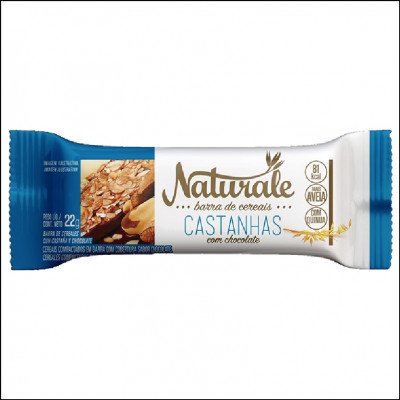 Barra de Cereais Naturale Castanhas 22g