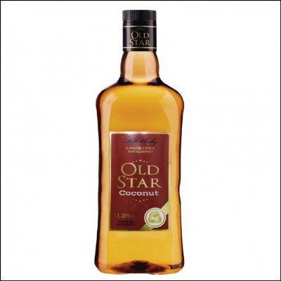 Whisky Old Star Coconut 1L