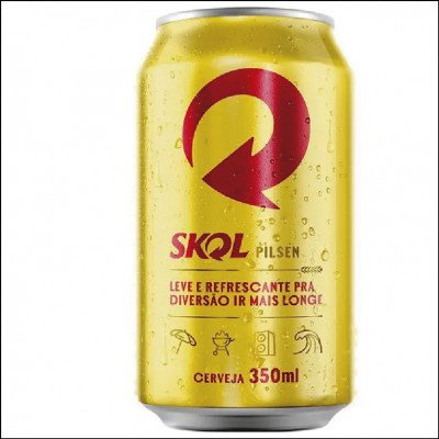Cerveja Skol Lata 350ml