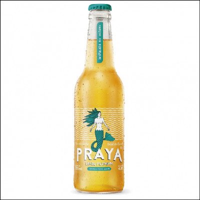 Cerveja Praya Lager Premium Long Neck 355ml