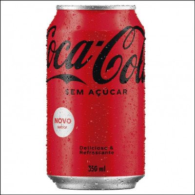 Refrigerante Coca Cola Zero 350ml