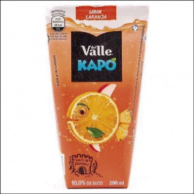 Suco Del Valle Kapo Laranja 200ml