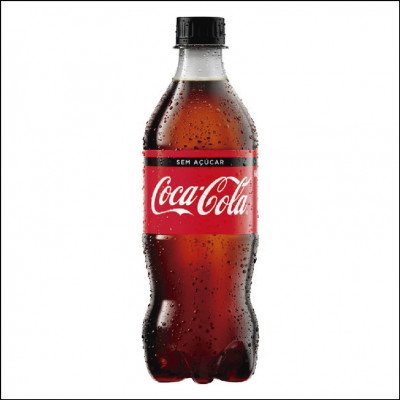 Refrigerante Coca Cola Zero 600ml
