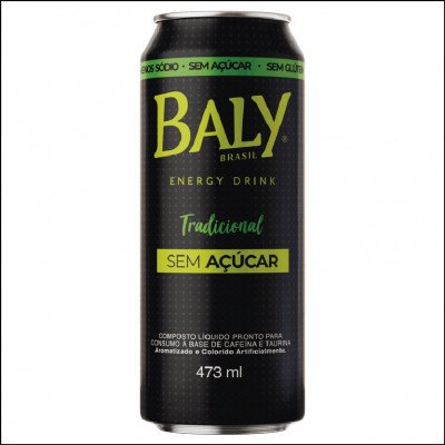 Energético Baly Tradicional Sem Açúcar 473ml
