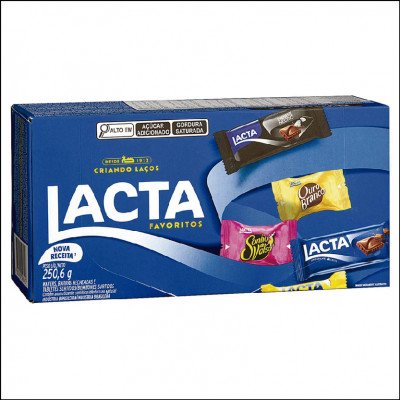 Bombom Lacta Favoritos 250,6g