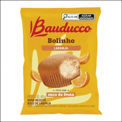 Bolinho Bauducco Sabor Laranja 40g