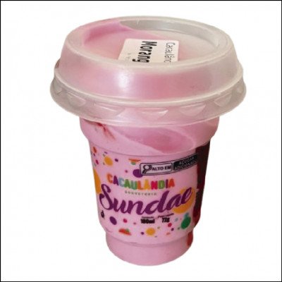 Sundae Cacaulândia Morango