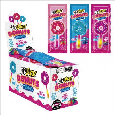 Pirulito Diploko Donuts Un.