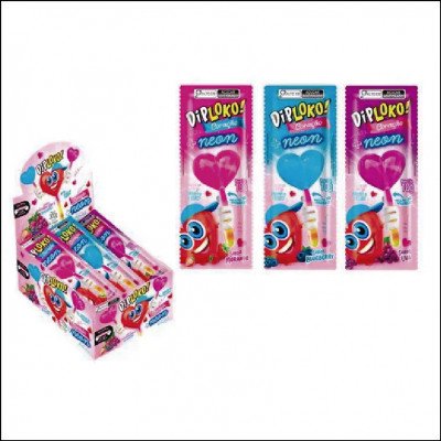 Pirulito Diploko Coração Un.