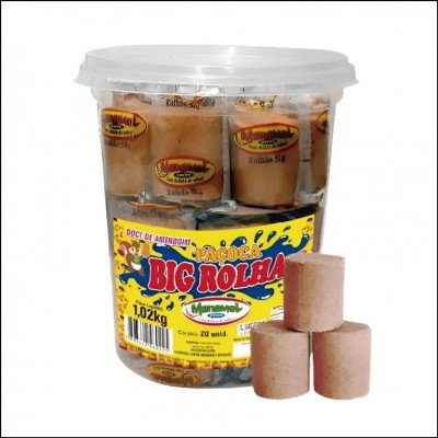 Paçoca Big Rolha  Manamel 51g