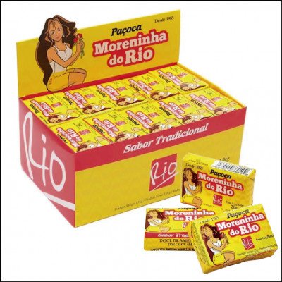 Paçoca Moreninha do Rio 52g Un.