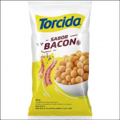 Salgadinho Torcida Sabor Bacon 60g