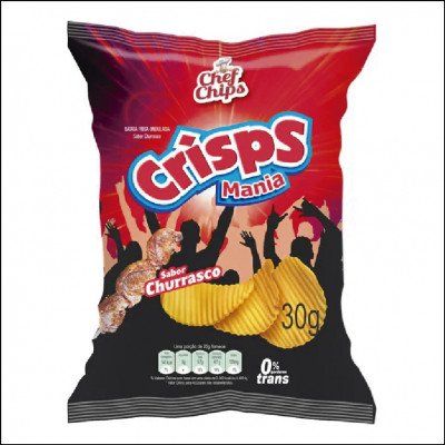 Batata Crisps Mania Churrasco 30g