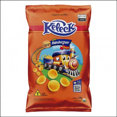 Salgadinho Keleck Hamburguer 150g