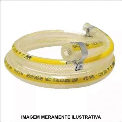 Mangueira para Gás com Braçadeira