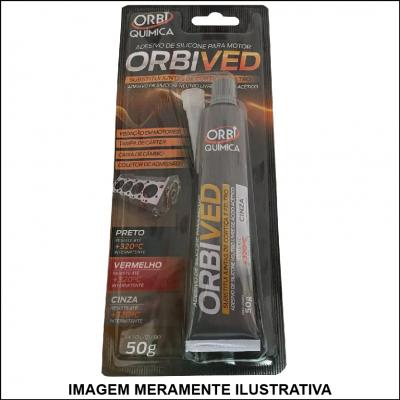 Adesivo de Silicone para Motor Orbived Cinza