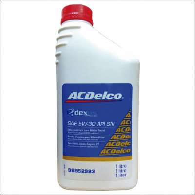 Óleo Lubrificante de Motor Ac Delco 5w30 Dexos 2 Sintético