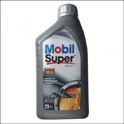 Óleo Lubrificante de Motor Mobil Super 5W40 Sintético
