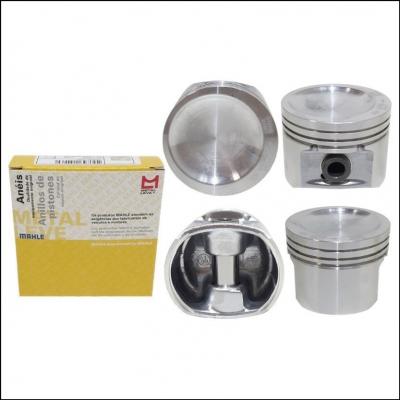 Kit Pistões e Anéis Metal Leve