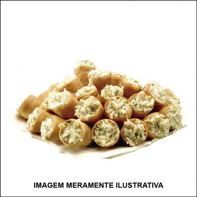 Mini Canudo de Frango com Palmito