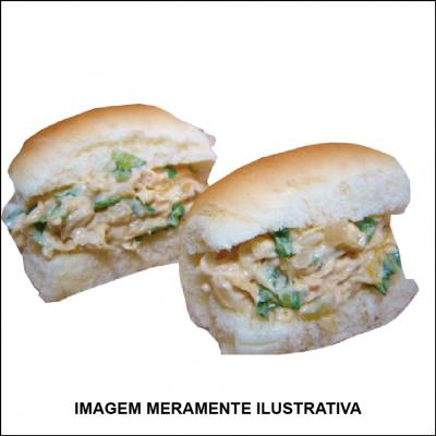 Mini Pão com Frango