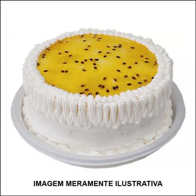 Bolo Branco de Maracujá