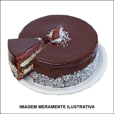 Bolo Prestígio com Doce de Leite