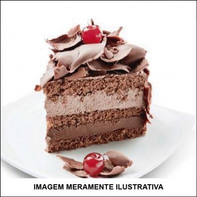 Bolo Trufado com Dois Recheios