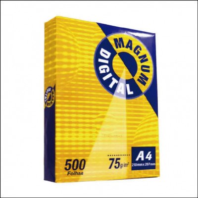 Papel Sulfite A4 Branco 75g Magnum Digital