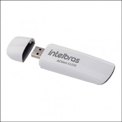 Adaptador USB Wireless Dual Band Action A1200 Intelbras